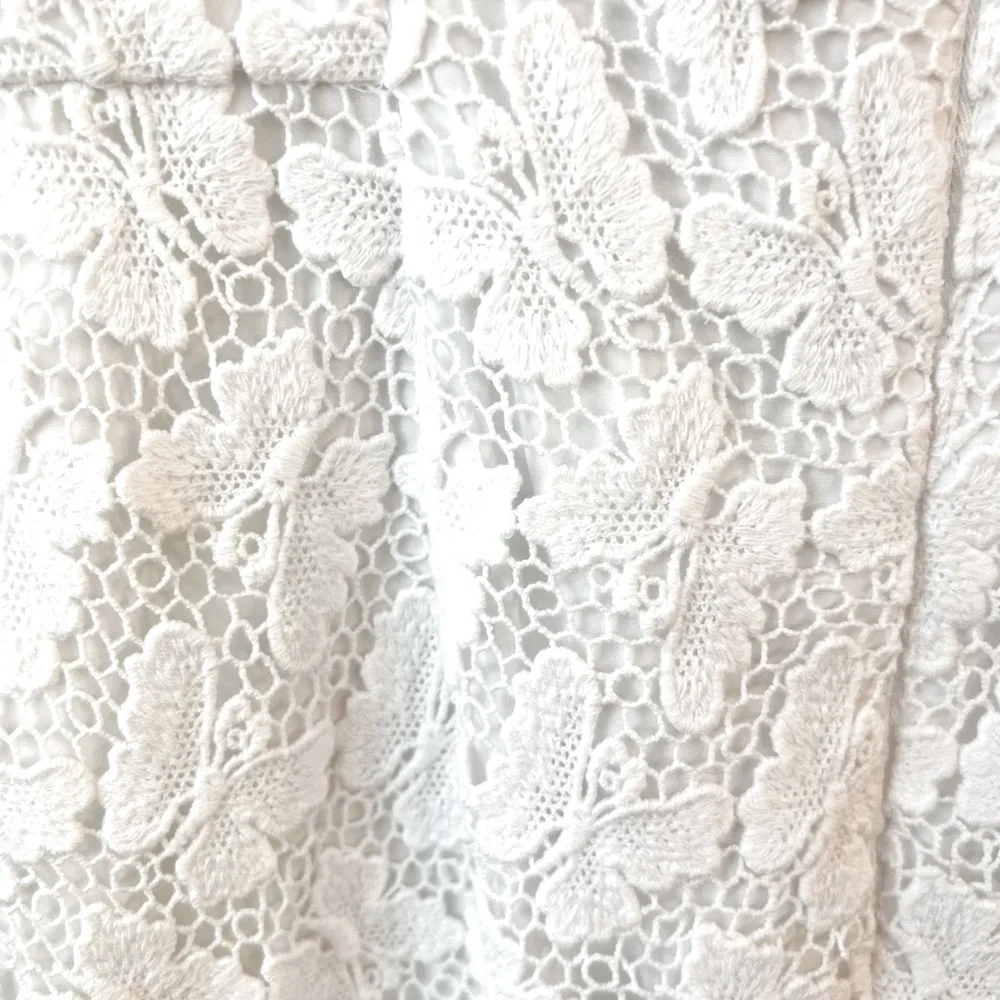 NWT Lilly Pulitzer Reeve Sheath Papillion Lace Butterfly Resort White Dress Sz 2 - Picture 2 of 9